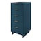 Manhattan Comfort Granville Midnight Blue 5-Drawer Tall Dresser and 3-Drawer Standard Dresser, Set of 2 GRAN014 - alternate 4